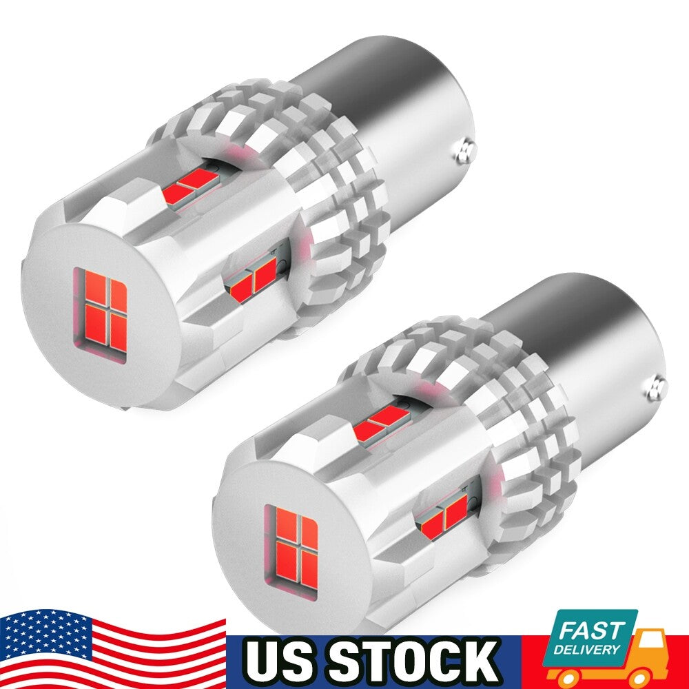 2nd generation red light LED lamp end noodle 1157 7528 2357 2057- v