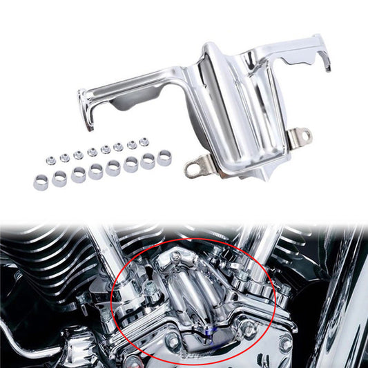 Chrome Lifter Block Cover Tappet Accent for Harley Twin Cam Touring 1999-2017 Q
