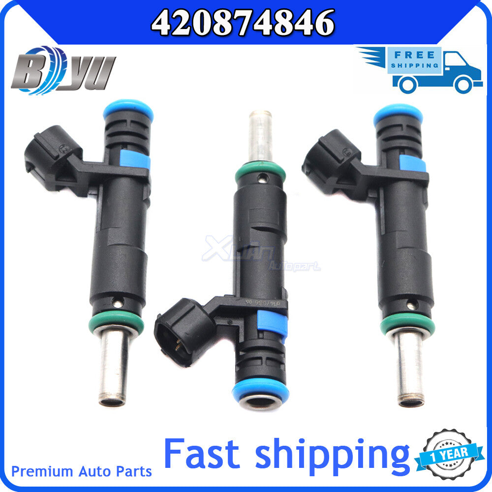3 fuel injectors for Sea-Doo for Challenger RXP TXT GTI GTXS GTR GTX 420874846 v