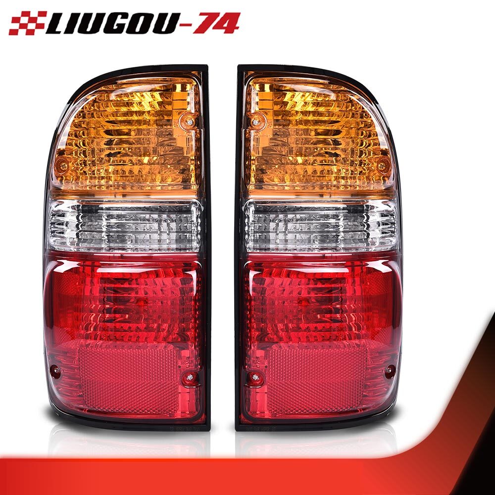 Left and right tail light assembly rear light fits 2001 - 2004 for Tacoma - v