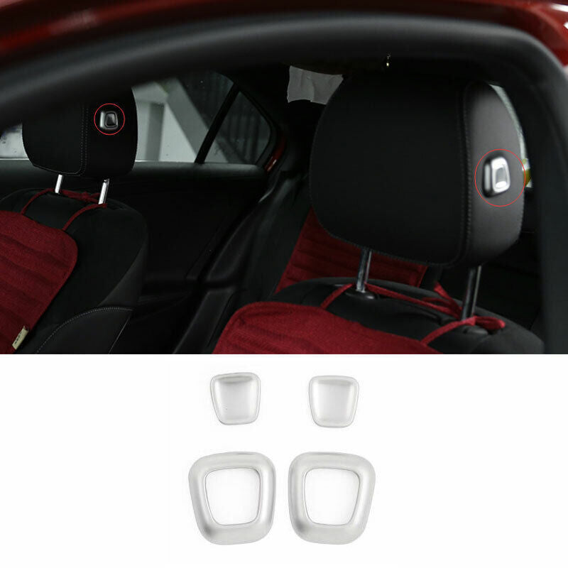 for Hyundai for Elantra 2017-2020 Keyless Carbon Look Door Handle Molding Cover Trim v