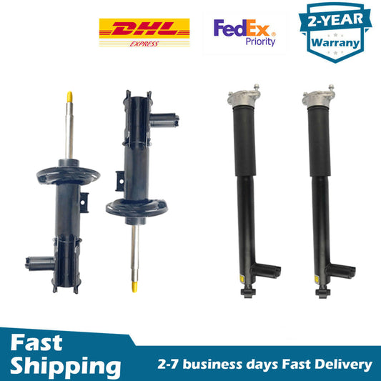 4xFront Rear ADS Shock Absorbers for Mercedes-Benz C218 W212 CLS63 E63AMG 4Matic