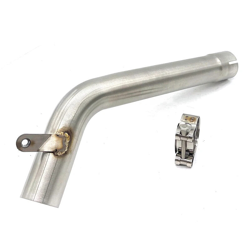 for Yamaha FZ6/Fazer S2 2004-2011 Stainless Slip-On Exhaust Mid Pipe Kit w/Catalyst