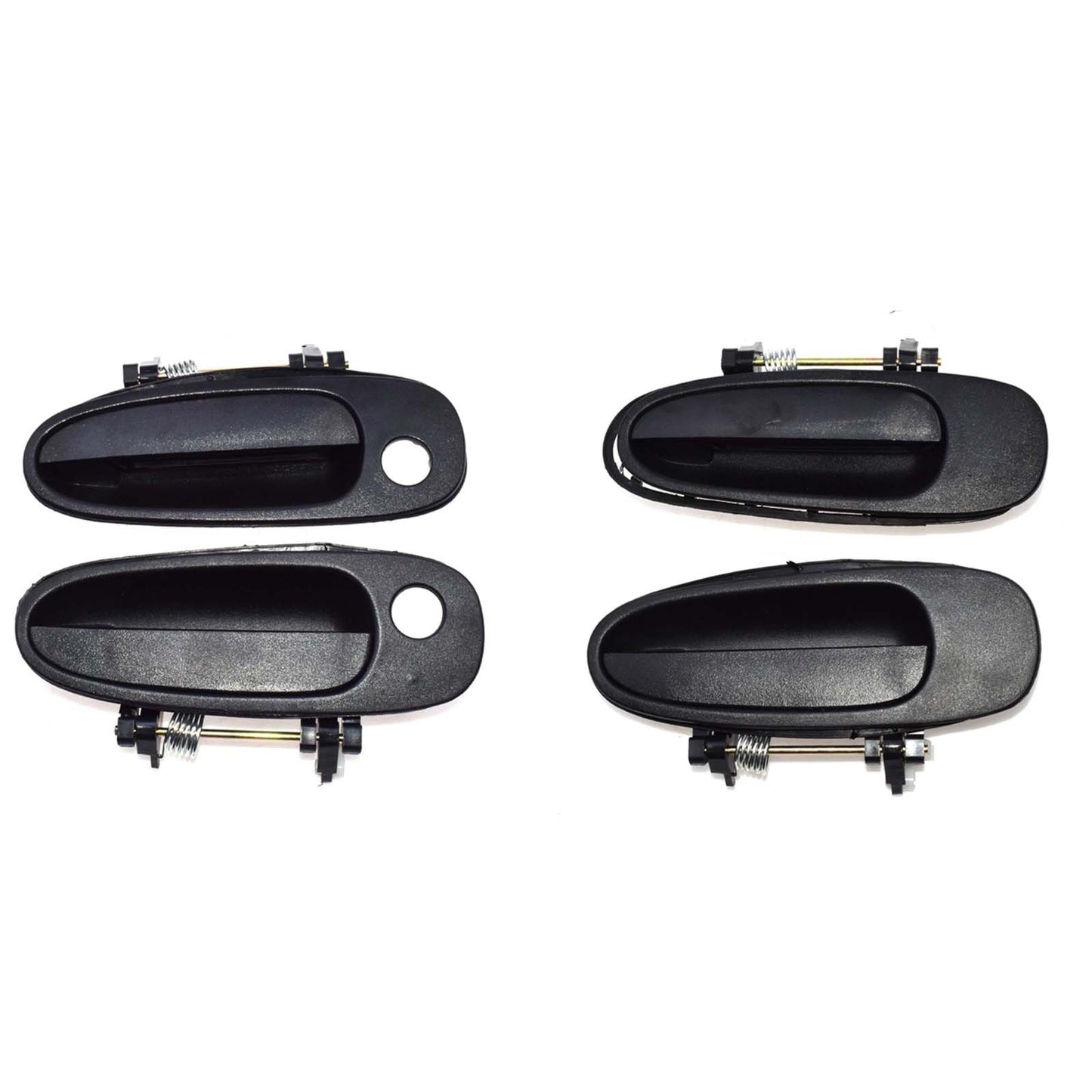 for Corolla 93-97, brand new black exterior door handles (left and right, 4 pieces) n