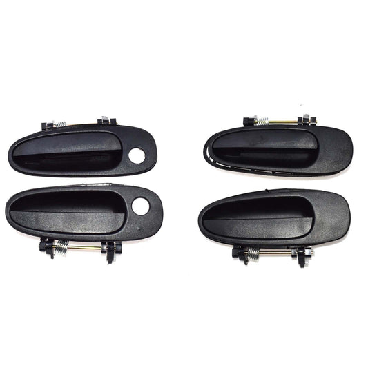 for Corolla 93-97, brand new black exterior door handles (left and right, 4 pieces) n