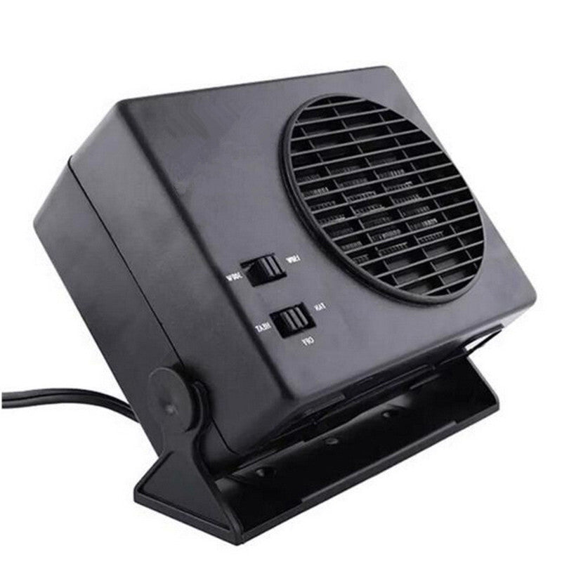 2 in 1 150/300W 12V Electronic Portable Car Heater Ceramic Fan Fast Heating Tool