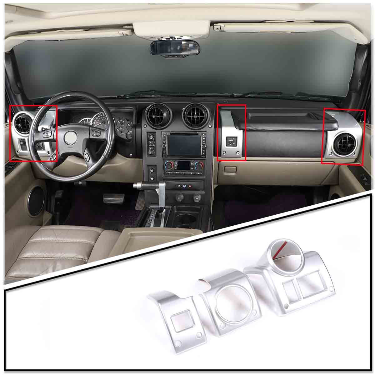 For 2022-23 for Hyundai Santa Cruz Carbon Fiber Armrest Button Panel Cover Trim- v