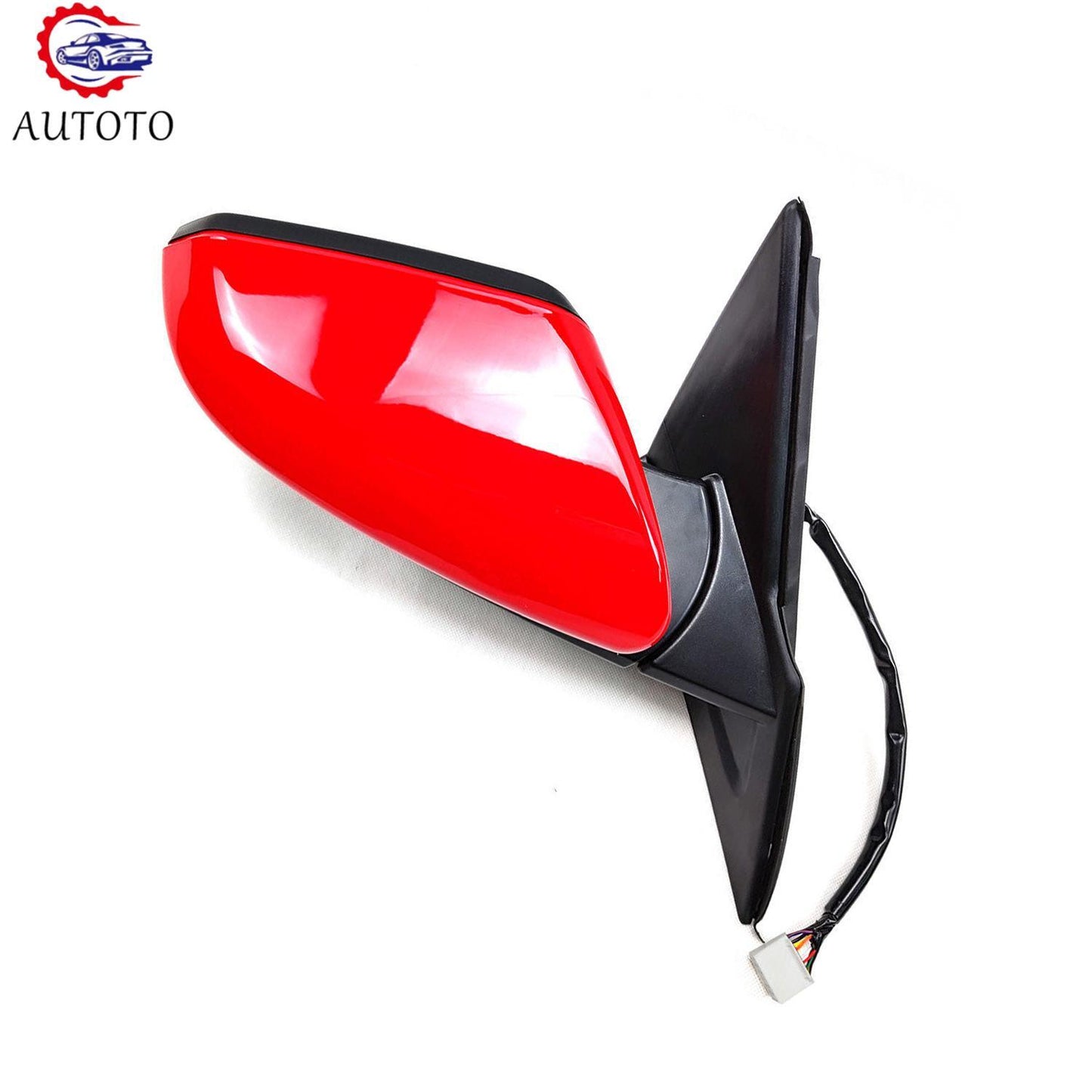 Right Side Mirror Heated 11Pin Red Cover Suitable for Honda for Civic 2016-2020 2021