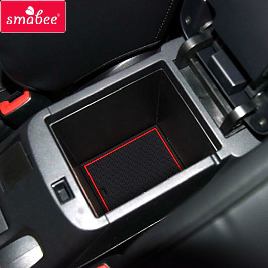 for Mitsubishi Lancer 2008-2016 Anti-Slip Gate Slot Cup Mat Accessories Non-Slip