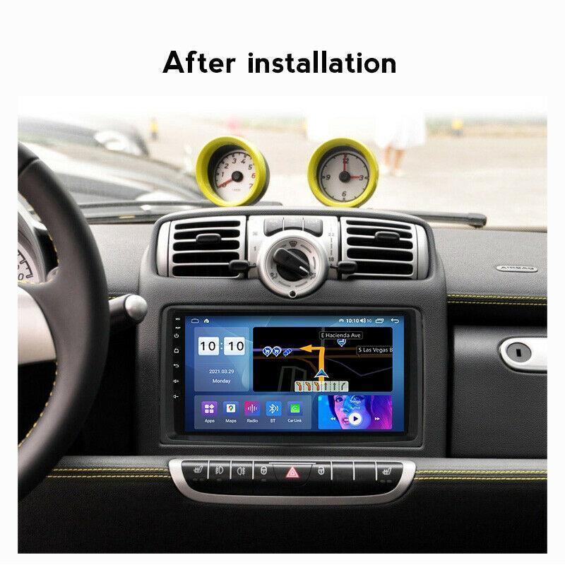 Android 10.1 Car GPS Navi Radio Stereo Carplay DSP for Benz for Smart Fortwo 2006-09