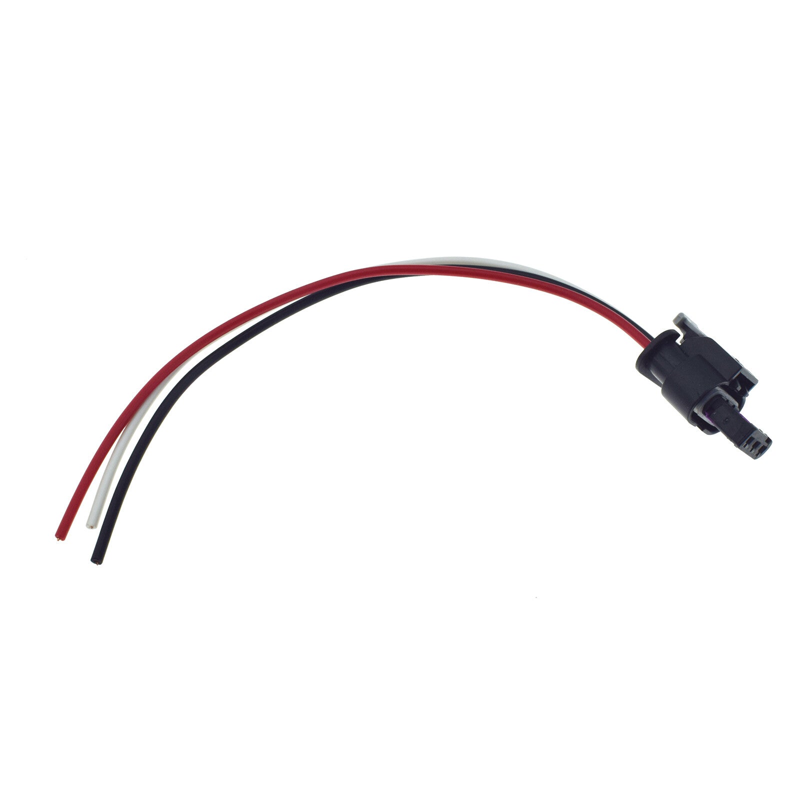 3-pin parking sensor connector with braid 4F0973703, suitable for Golf , for Jetta , for Tiguan , for Audi , and for Volvo . n