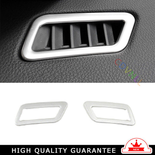 Instrument LR Air Outlet Vent Trim Fit for Nissan Rogue Sport 2017-21 Silver