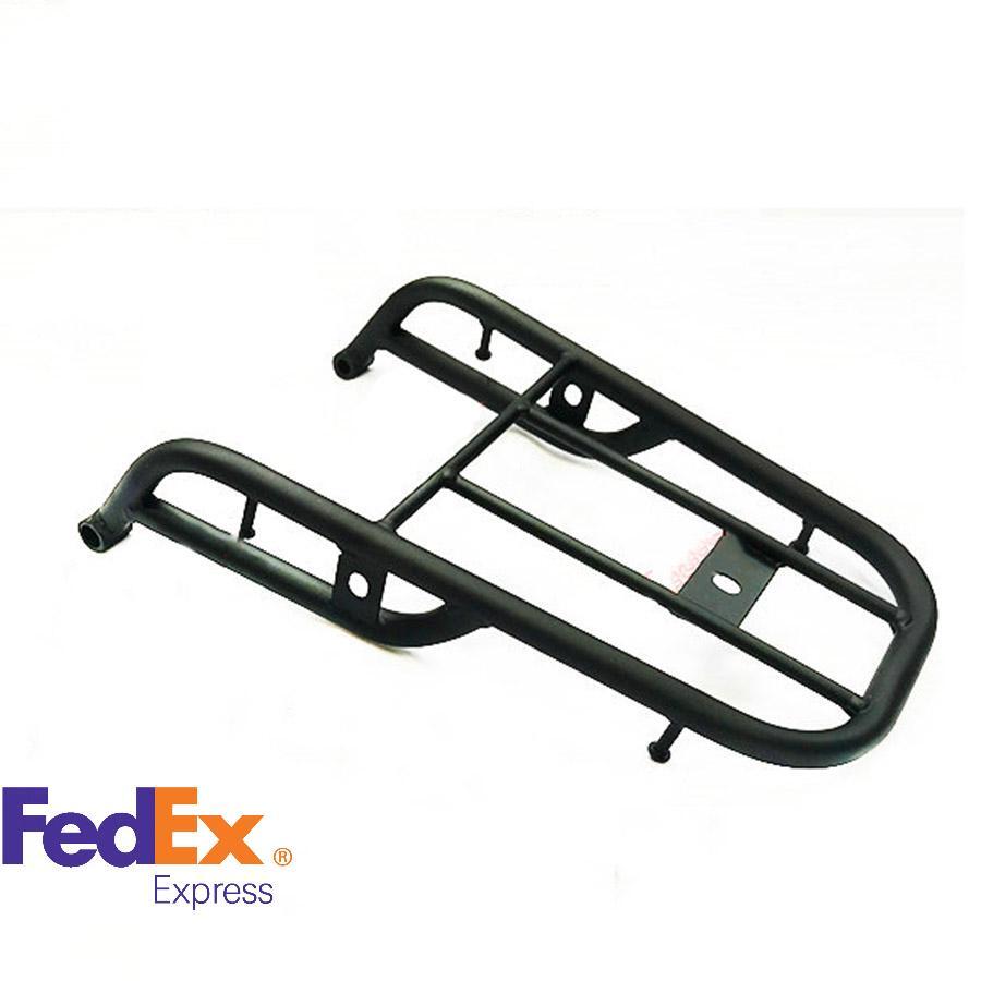 Motorcycle Refit Rear Luggage Rack Cargo Frame Carrier Shelf Tail Holder Black