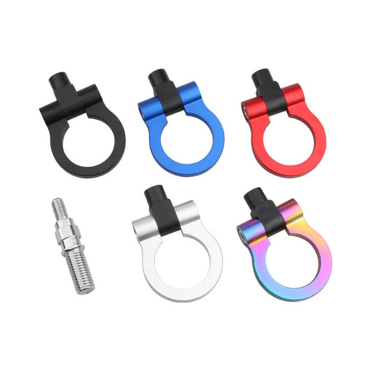 Universal Racing Towing Car Tow Hook Auto Aluminum Trailer Ring Q