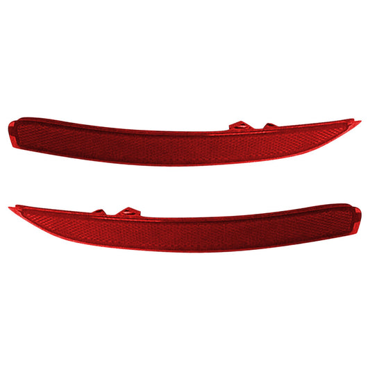 2x Rear LH  RH Bumper Reflector Lens Red Fits For ES250 ES300h ES350 2019-2022 Q