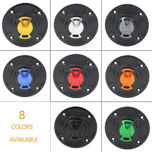 Fuel Gas Tank Cap Cover Fit for Suzuki TL1000S GS500 GSXR600 GSXR750 GSXR1000 SV650 Q