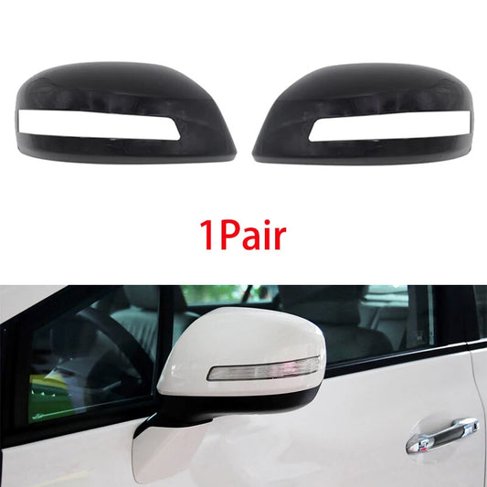 Black for Honda for Civic 9th 2012-2014 Exterior Rearview Side Mirror Cover Cap