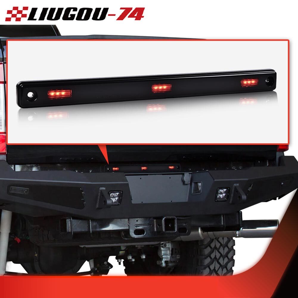 Fits 2017 - 2022 for F250 - F550 Super Duty Center Rear Red Marker Light 1 pc - v