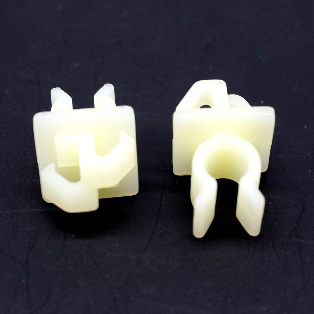 2X Hood Support Prop Rod Clip Holder Holds 6mm  7mm Rods for Toyota 53452-90351