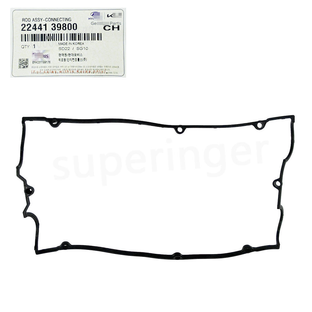 New engine valve cover gaskets suitable for 2002-2006 for Hyundai Santa Fe XG350 and for Kia Amati.