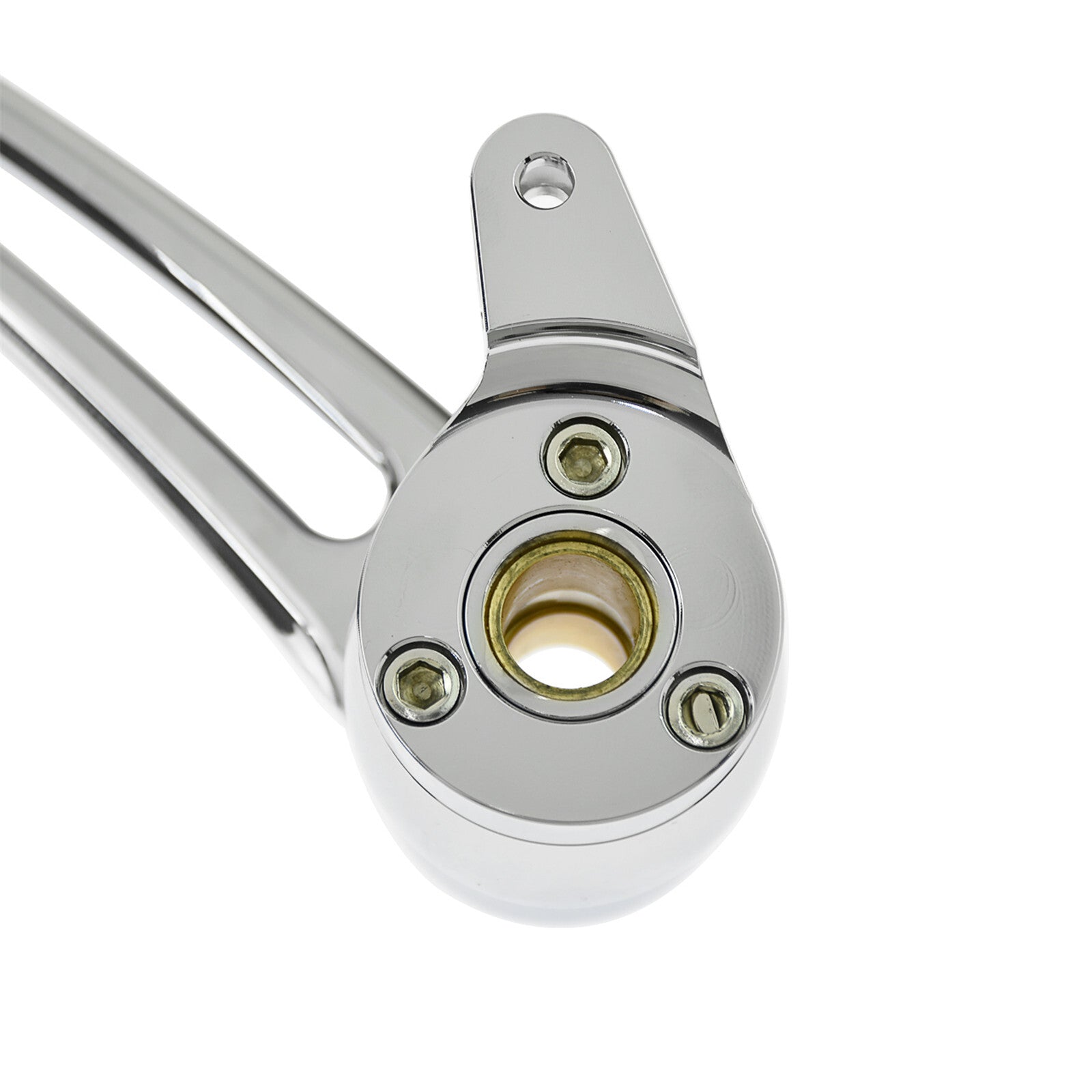 Brake Arm with Pedal Chrome Fit for Harley Touring Road King Glide Trike 1997-07