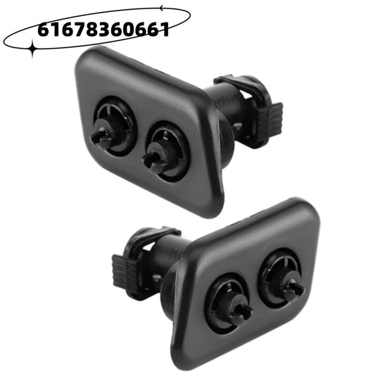 61678360661 Left and right headlight washing machine nozzles are suitable for E39 525i 528i 530i 540i- n