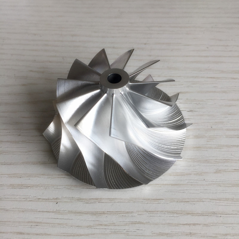 RHF5 44.20/58.00 mm 11+0 insert performance turbine milling/bulk compressor wheel