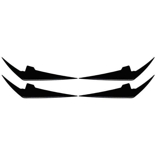 Front Bumper Side Spoiler Splitter for BMW 3 Series G20 G21 LCI M Sport 2023+ Q