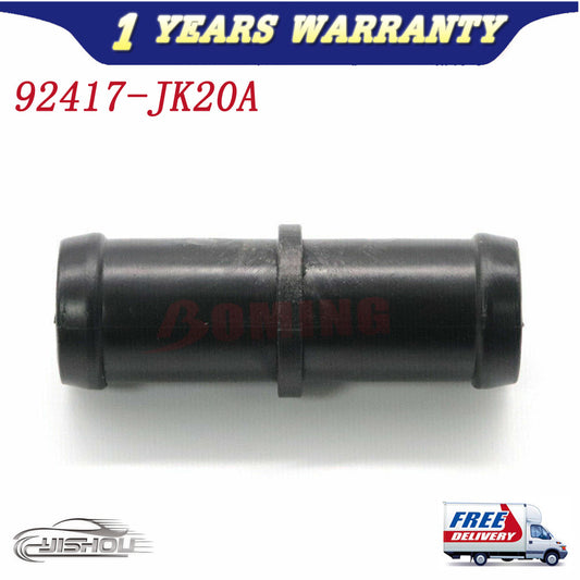 92417-JK20A Heater Hose Connector for Nissan 370Z for Infiniti G35 G37 M35 Q50 Black Q