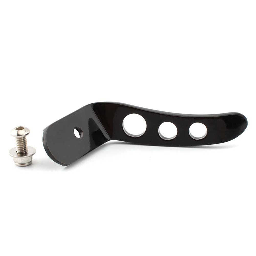 Black Motorcycle Stand Kickstand Extension for Harley Touring FLHX Road King Q