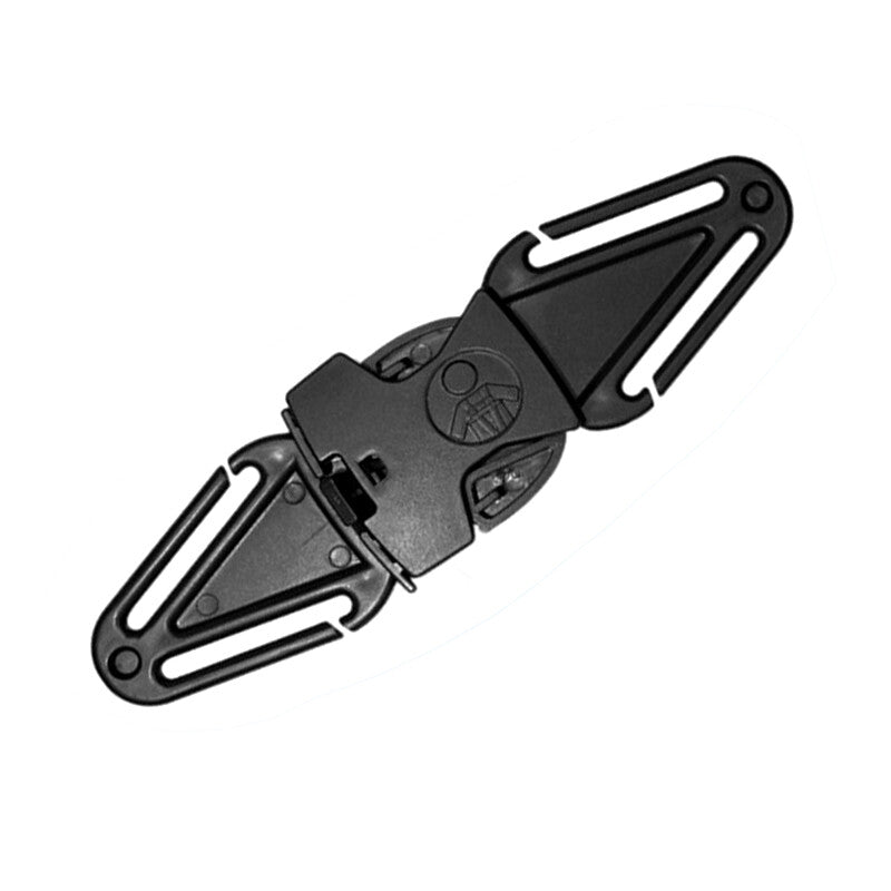 1 infant car for seat with clip, chest strap, and child buckle, black. n