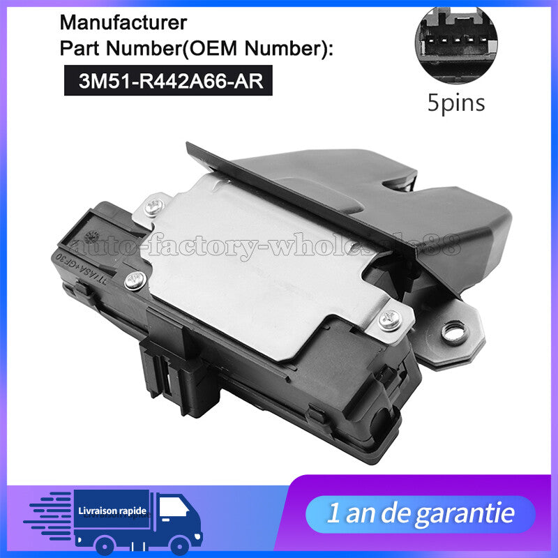 Serrure Hayon coffre pour for FORD FOCUS C-MAX MONDEO 4 3M51R442A66AR 1474909 Neuf