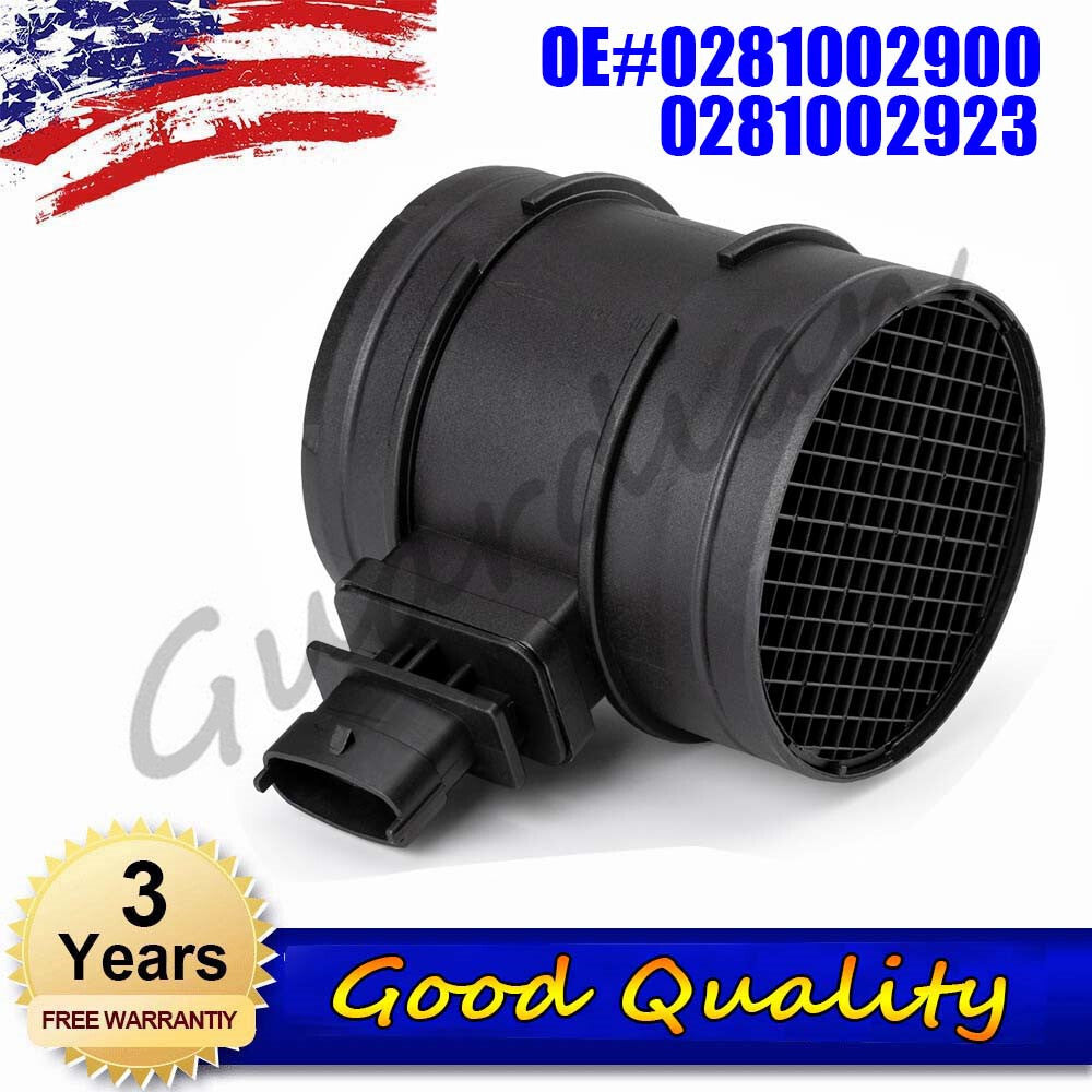 1-pack 0281002900 0281002923 mass air flow sensor suitable for long wall-mounted covers 2.8L