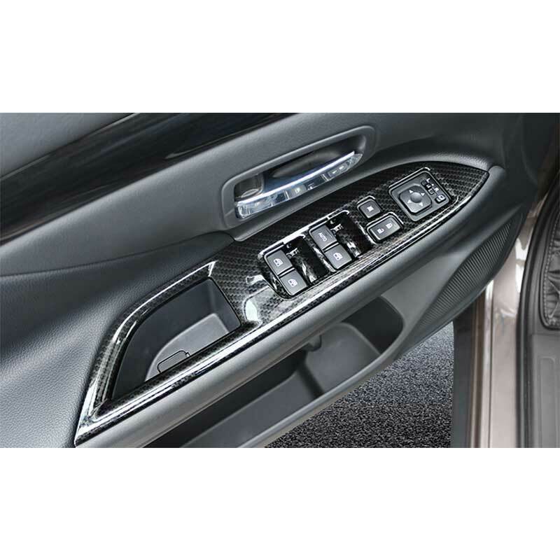 For 2016-2022 for -V HRV Black Inner Door Speaker Horn Ring Cover Trim v