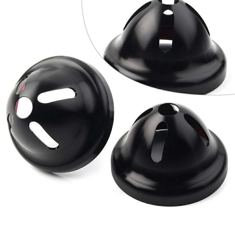 Pair Black Turn Signal Light Cover For T100 2002-2014 Scrambler 900 2006-2014 Q