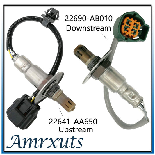 Two-pack upstream and downstream oxygen sensors for Subaru Forester 2014-2018 WRX 2015-2021 2.0L turbocharged engines. n