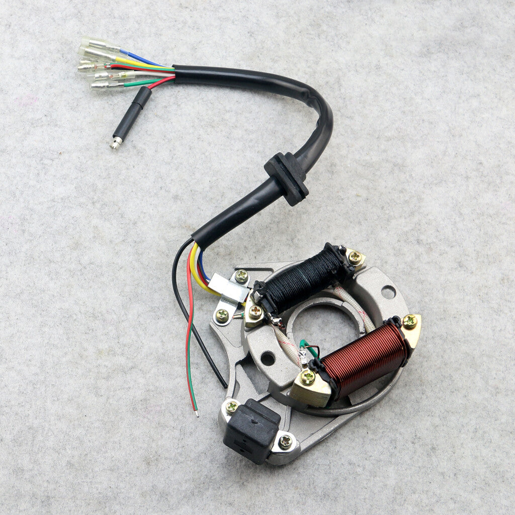 Stator 2 Coil Ignition Magneto Plate 50cc 70cc 90cc 110cc 125cc Sunl ATV Quad