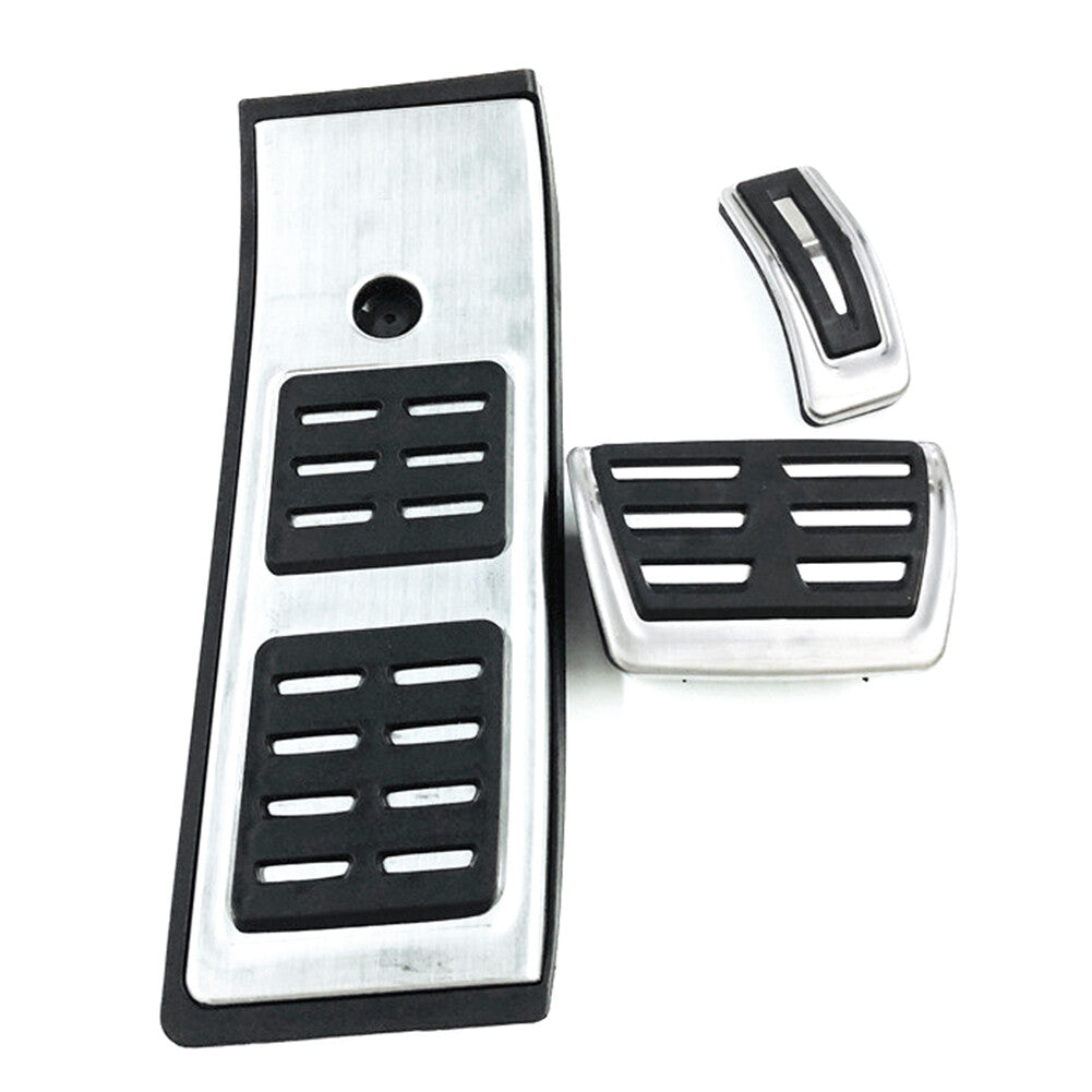 Stainless Steel Car Foot Rest Brake Gas Pedals Cover for Audi Q5 SQ5 Q5L 2018-22