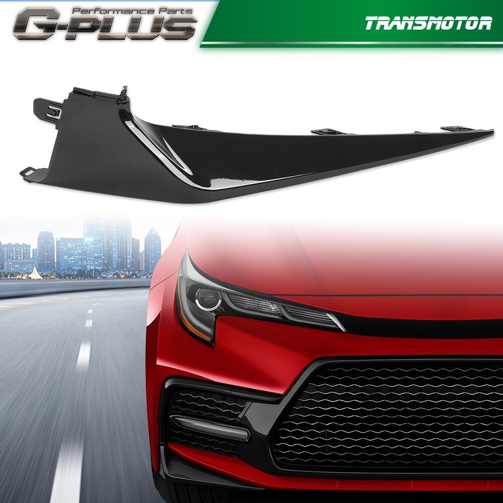 Suitable for 2020-2022 for Toyota for Corolla front bumper lower side trim molding on the right side.