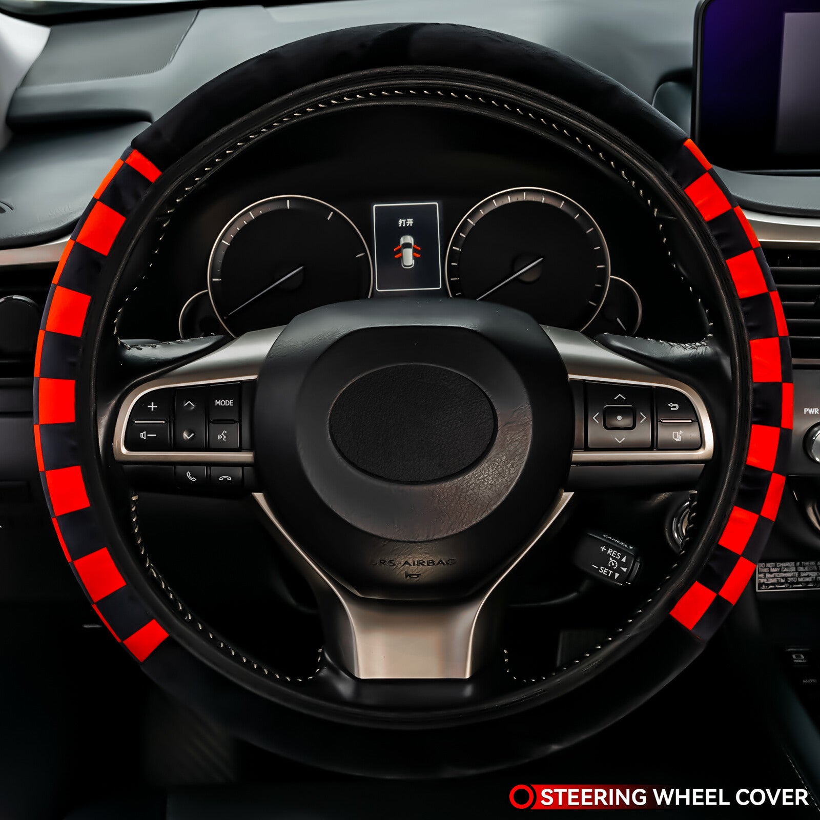 Universal car steering wheel cover plush non-slip steering wheel cover steering wheel cover DE