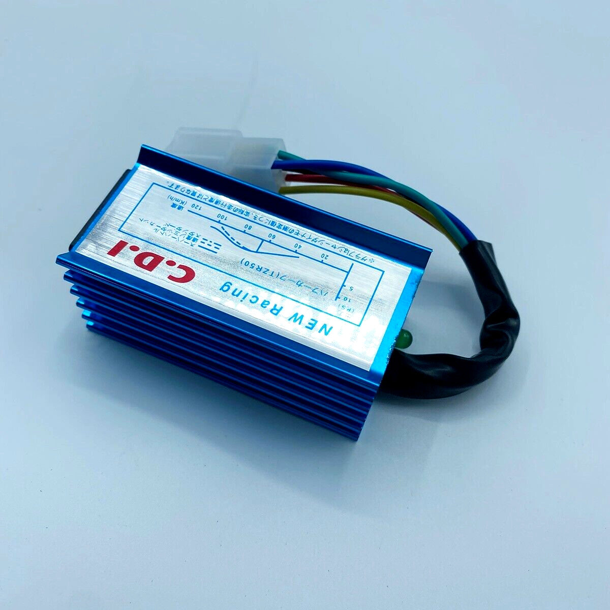 Blue 5-Pin CDI Box Male Connection Fits Chinese Go Kart ATV Pit Bike 50cc-125cc