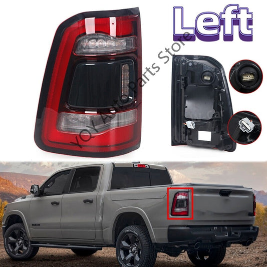Left for Dodge for RAM 1500 2019 2020 2021 2022 LED Rear Tail Light Brake Stop Lamp