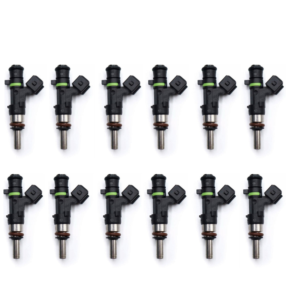 12 Fuel Injectors for FERRARI 599 GTB GTO SA F430 4.3L 6.0L fit 0280158124