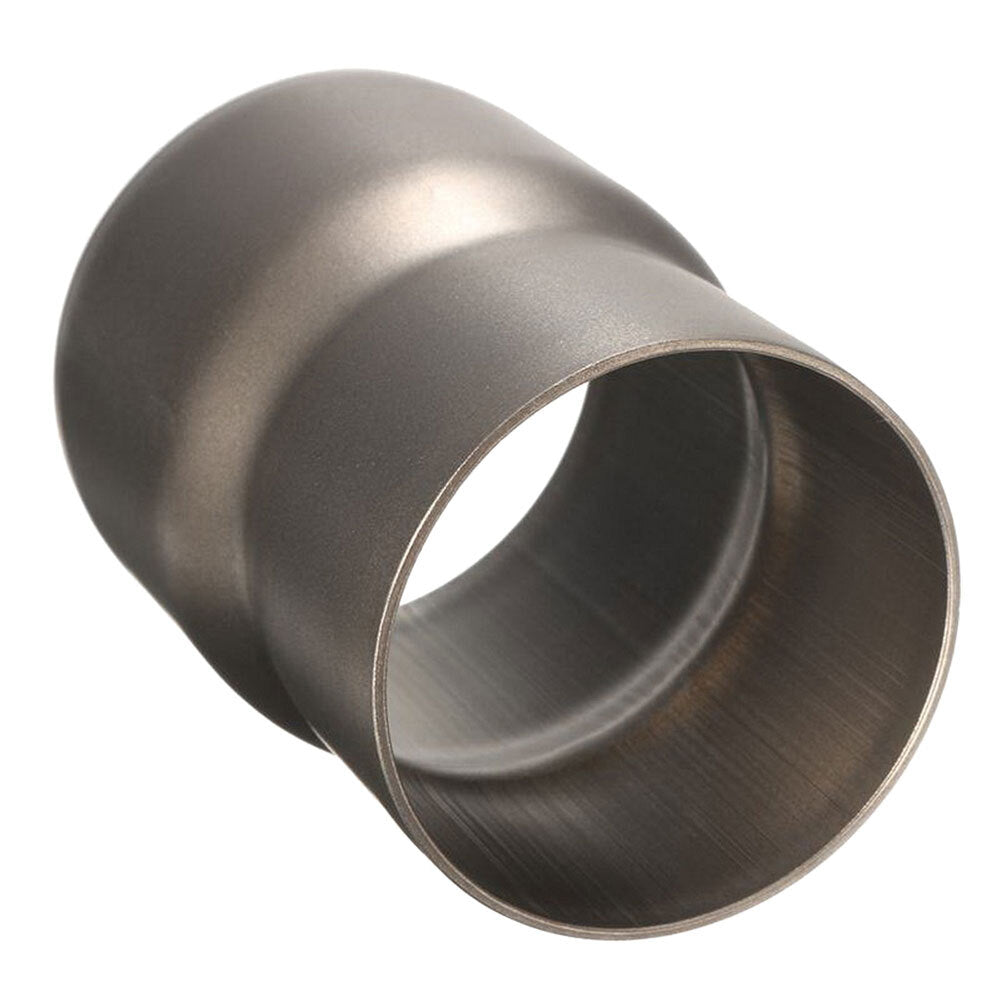 Stainless Steel Motorcycle Exhaust Pipe Adapter Connector Tube 51mm to 60mm