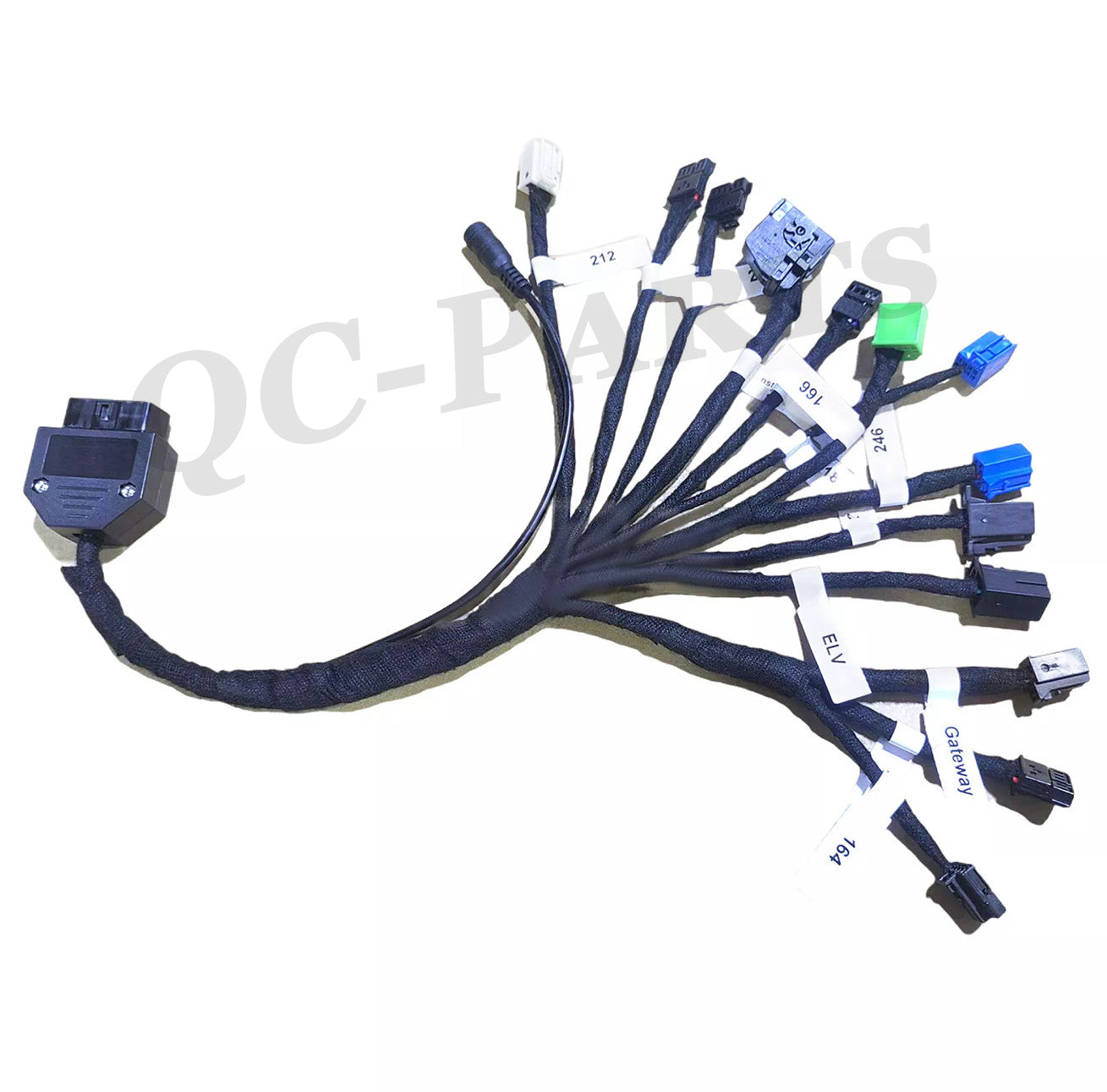 1-Piece 15-in-1 EIS ELV Platform Test Cable for Mercedes-Benz W204 W212 W221 W164 VVDI CGDI MB Q