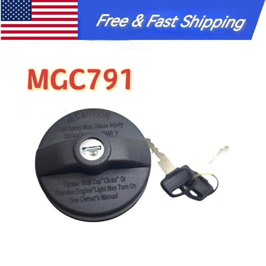 Locking Gas Fuel Tank Cap w/Keys for Ford F150 F250 F250 F350 F450 MGC791 Q