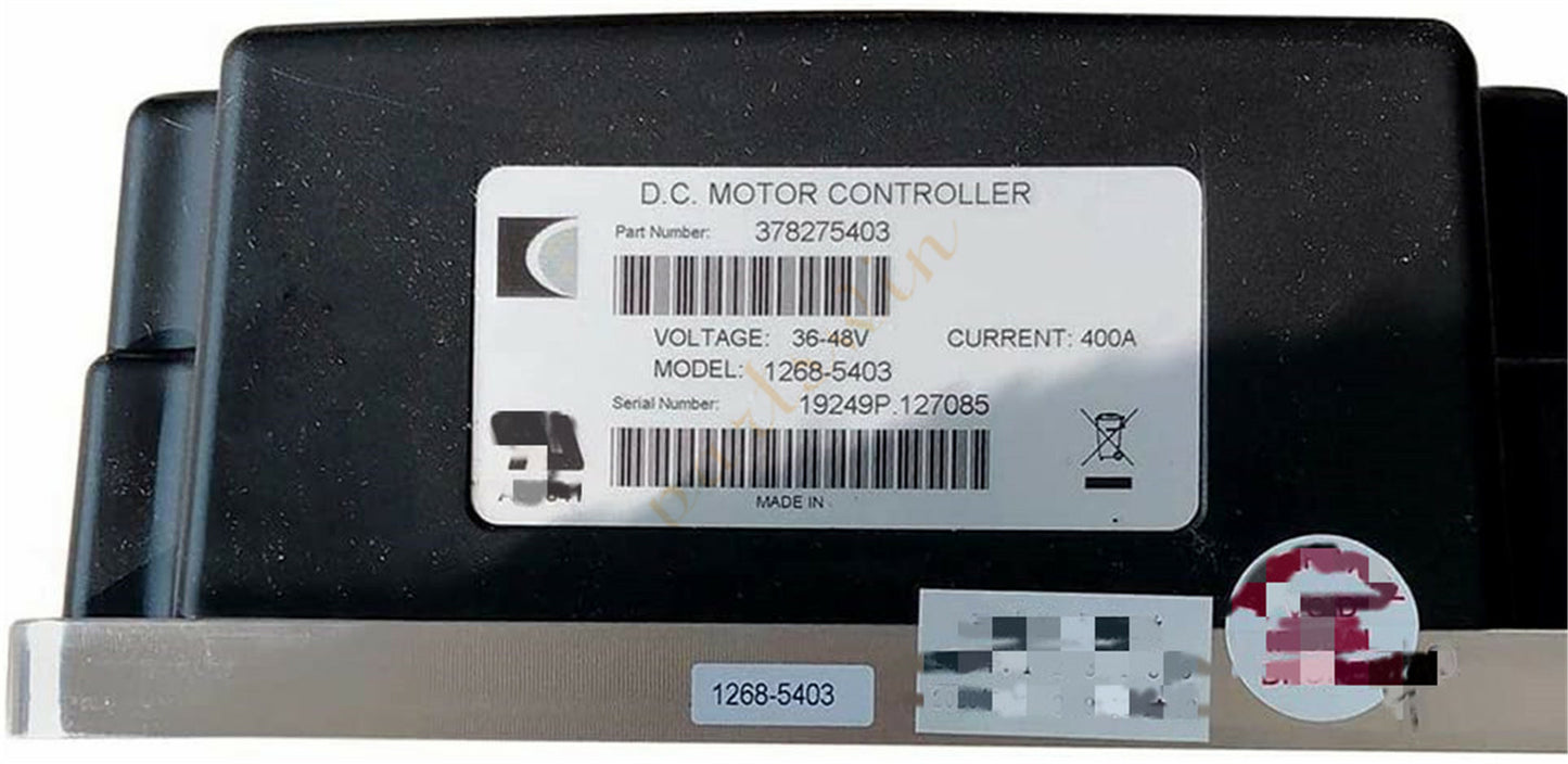 1268-5403 Programmable DC SepEx Motor Controller 400A 36V/48V Suitable for CURTIS IP67 n