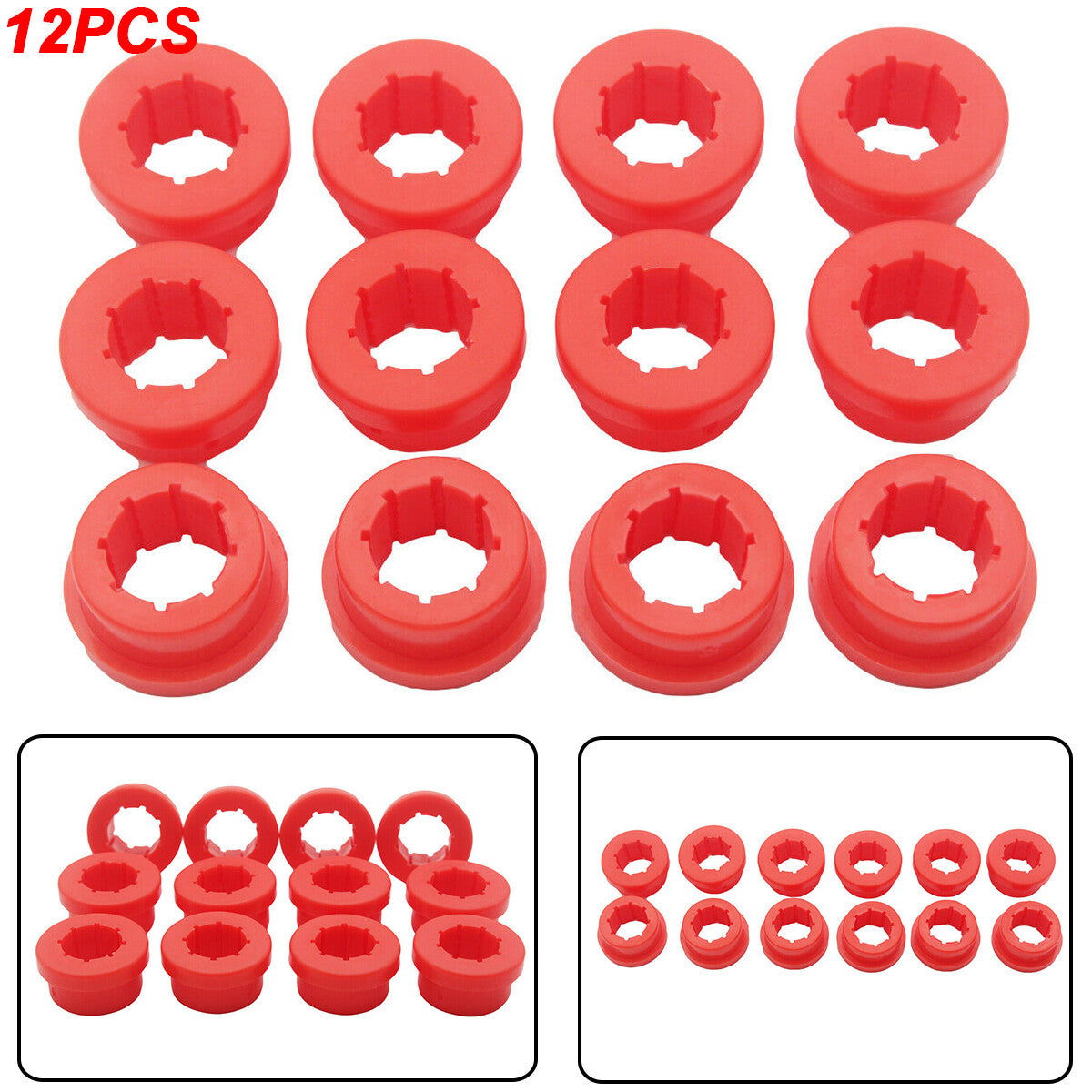 NEW Racing Lower Control Arm LCA / Rear Camber Kit Replacement Bushings 12PCS n