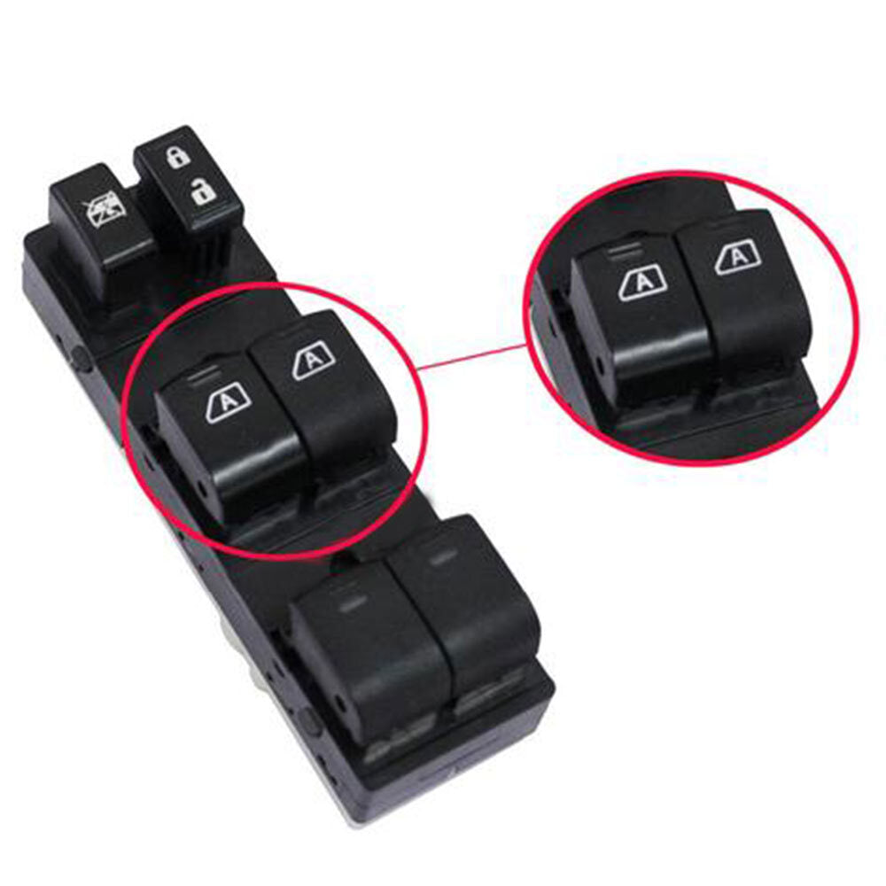 The left front power window switch is suitable for the Altima 2007-11 Hybrid 2.5L. v