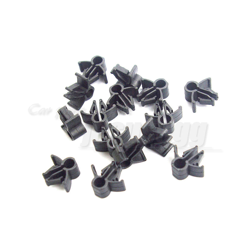 20Pcs Cable Wire Routing Clip Retainer Hold 6mm A19730 90654-SA4-003 for Honda Q